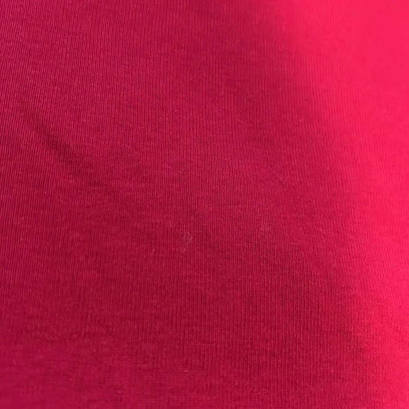 St. John’s Bay Hot Pink Blouse Plus Size 3X Beaded Sequins Embellished Neckline - Picture 6 of 7